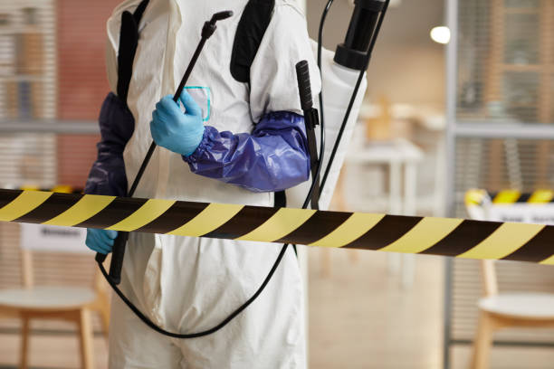 Professional Unattended Death Cleanup technician working in Westfield, IA